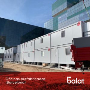 Insralación Garita Oficinas prefabricadas en Barcelona : Balat