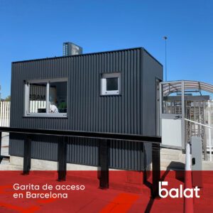 Garitas de acceso en Barcelona : Balat